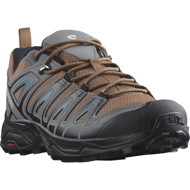 X ULTRA PIONEER  Hiking-Halbschuhe Herren Toffee/QuietShade/MallardBlue