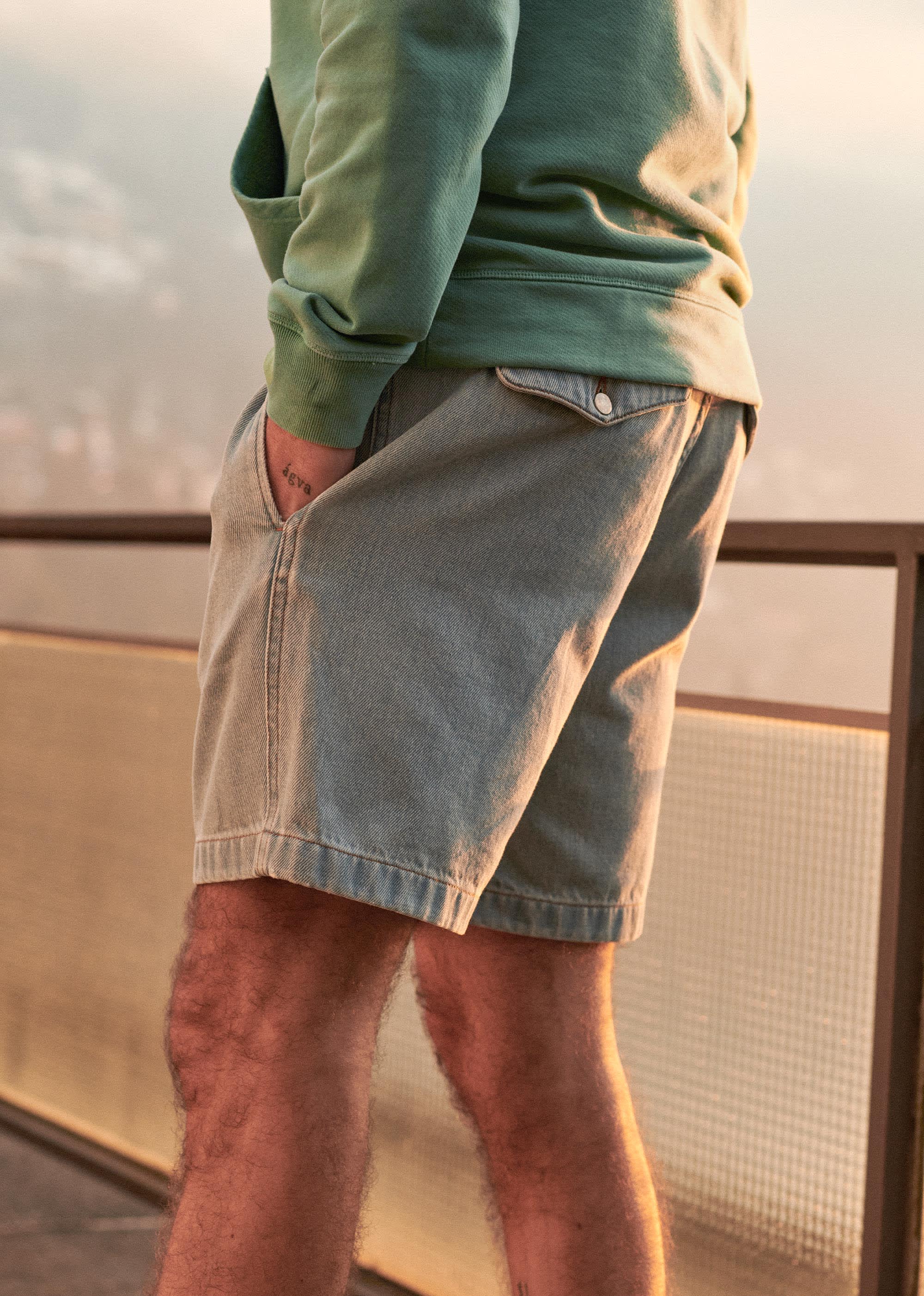 Short Tiber - Denim Clair - POUR LUI 5906601