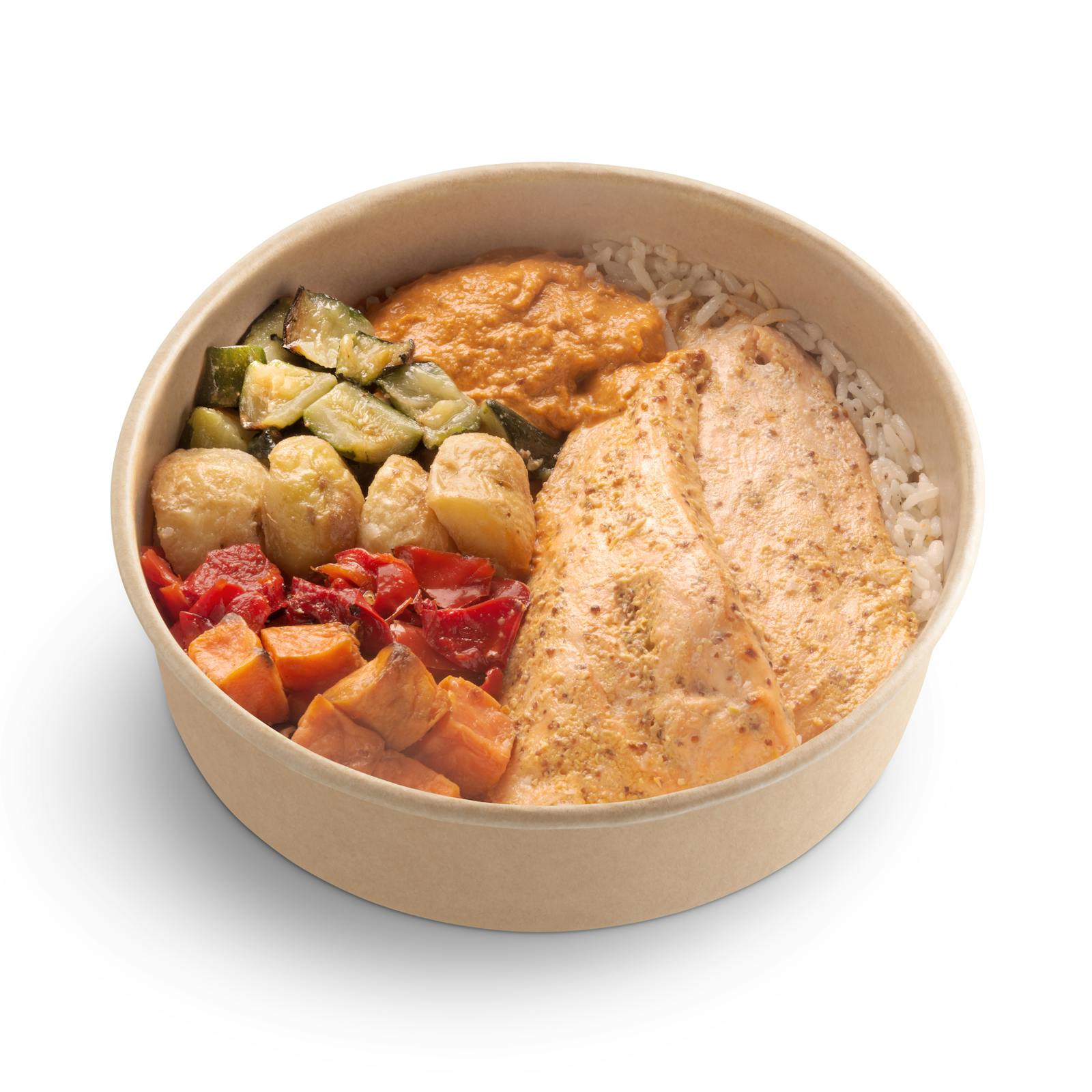 Saumon aux légumes prêt à manger