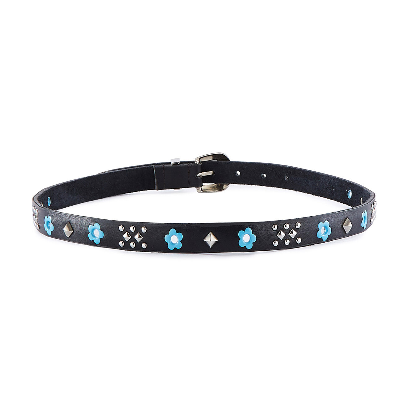 Wild Ceinture en Cuir Discopop noire