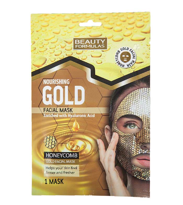 Beauty Formulas - Máscara Facial Nutritiva - Gold