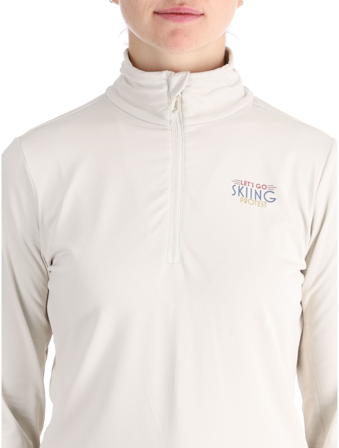 PRTLUNAR 1/4 zip skipully dames