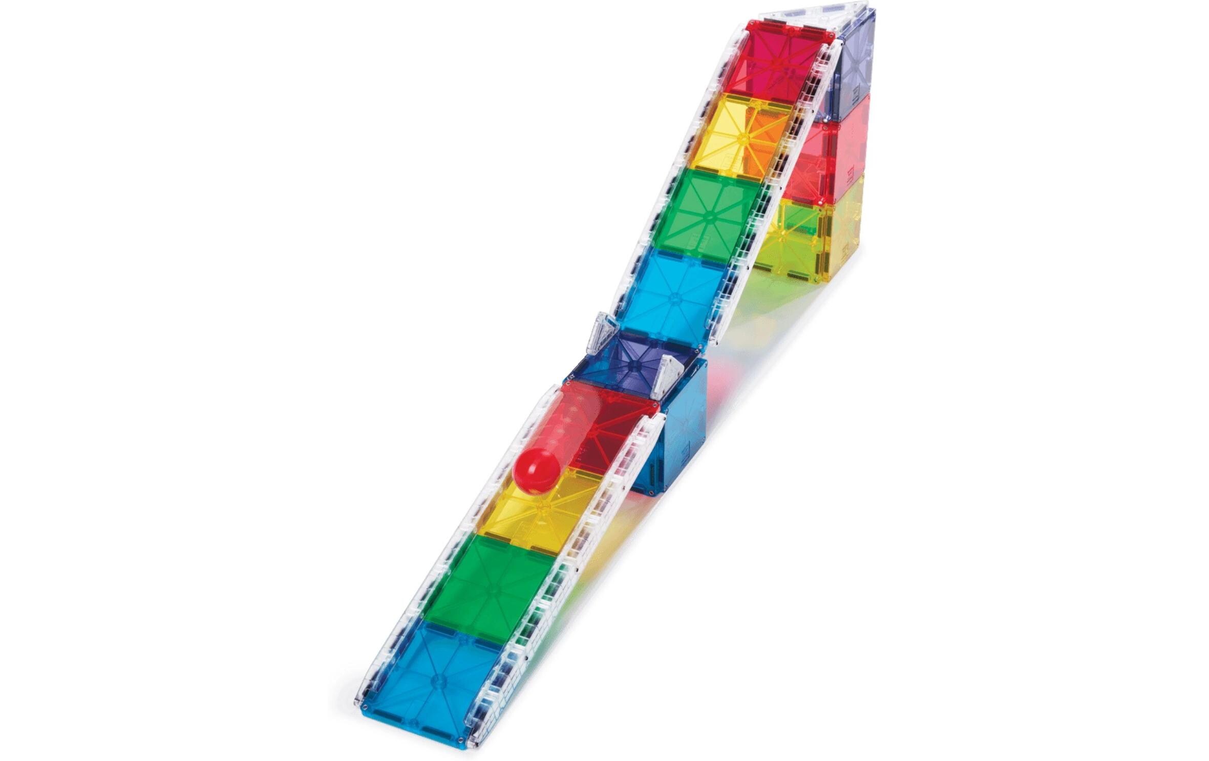Rail Racers 33 TeileRennbahn-Set mit 33 magnetischen Bauteilen