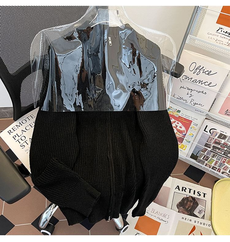 Diphon - Effen coltrui met rits en oversized pasvorm
