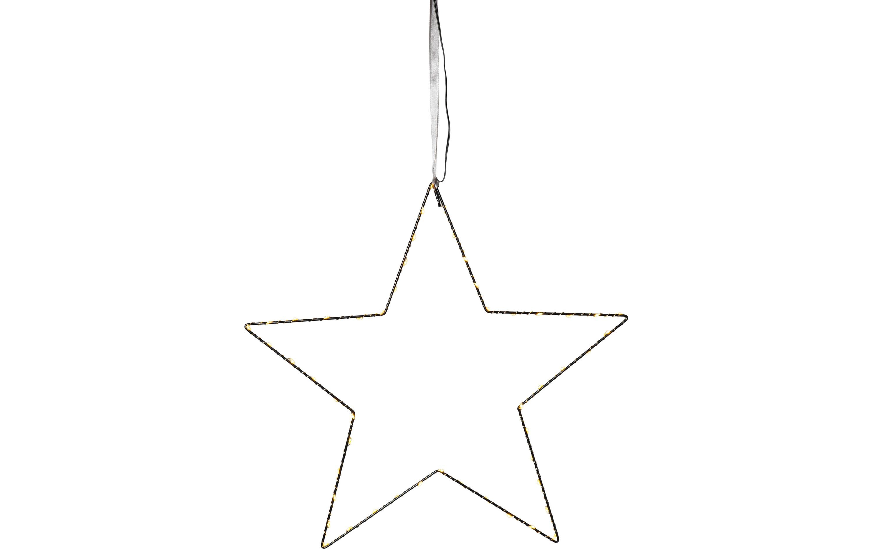 Fensterhänger Mira, 50 LED, Ø 45 cmLED Metallstern