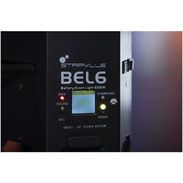 Stairville BEL6 Battery Event Light 6x15W