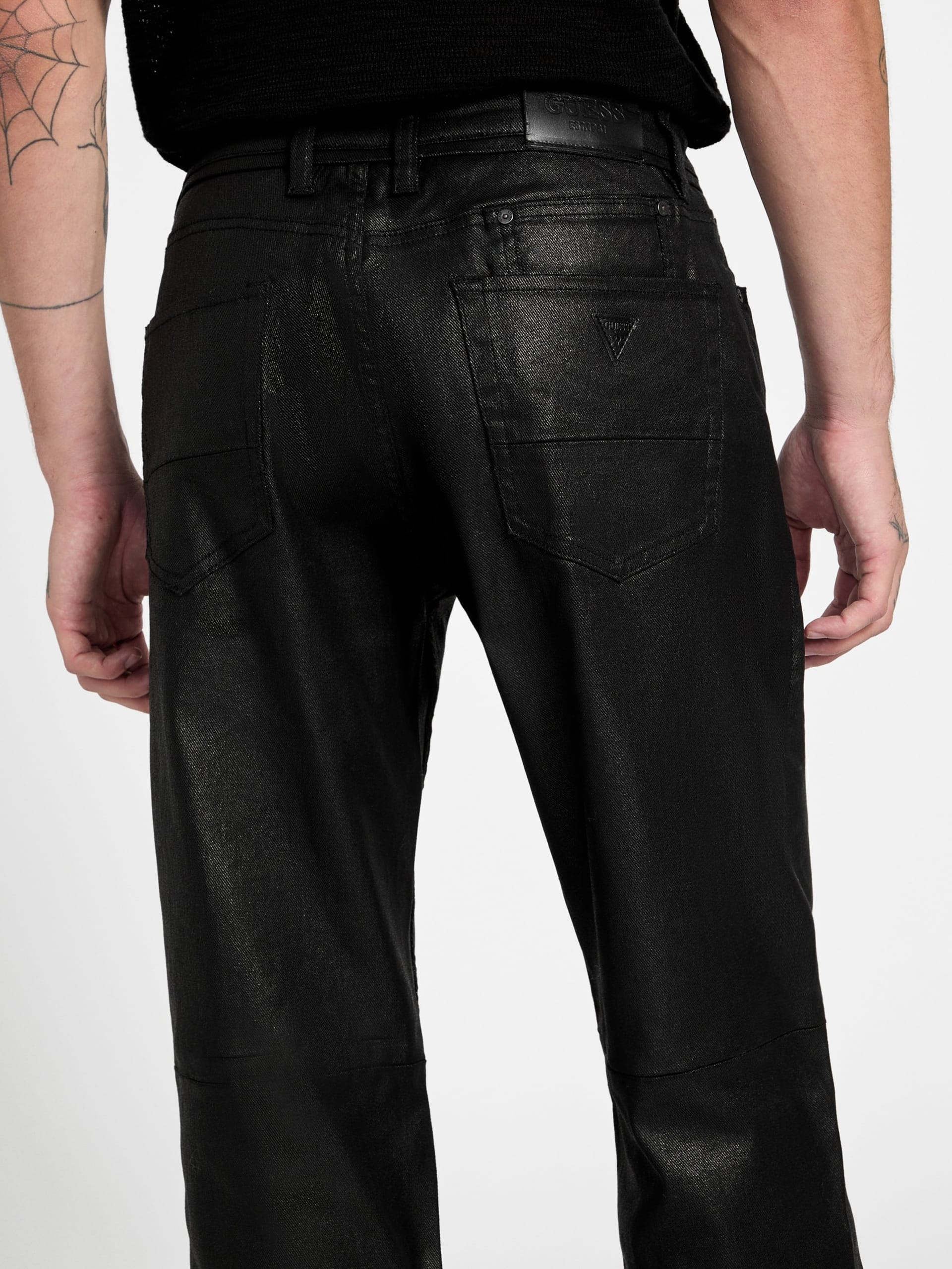 Calça jeans reta Mason de corte regular