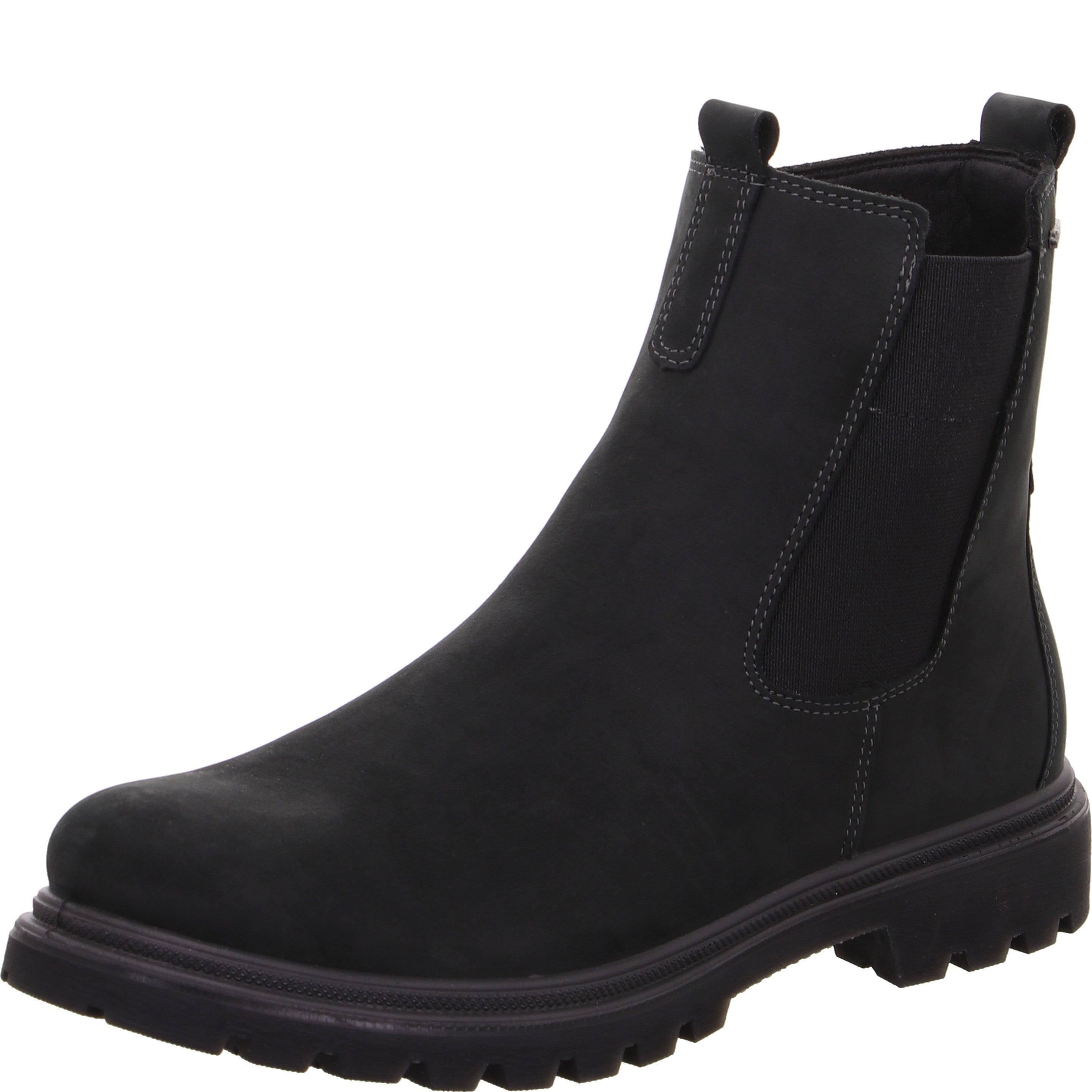 legero MONTA Damen  Chelsea Boots mit Reißverschluss - Farbe: Schwarz - Größe: 36