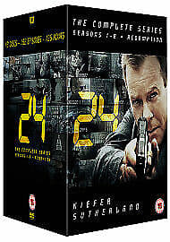 24: The Complete Series - Seasons 1-8 And Redemption DVD (2011) Kiefer Pre-Owned Region 2