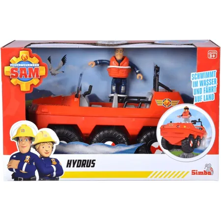 Simba Feuerwehrmann Sam Hydrus mit 1 Figur