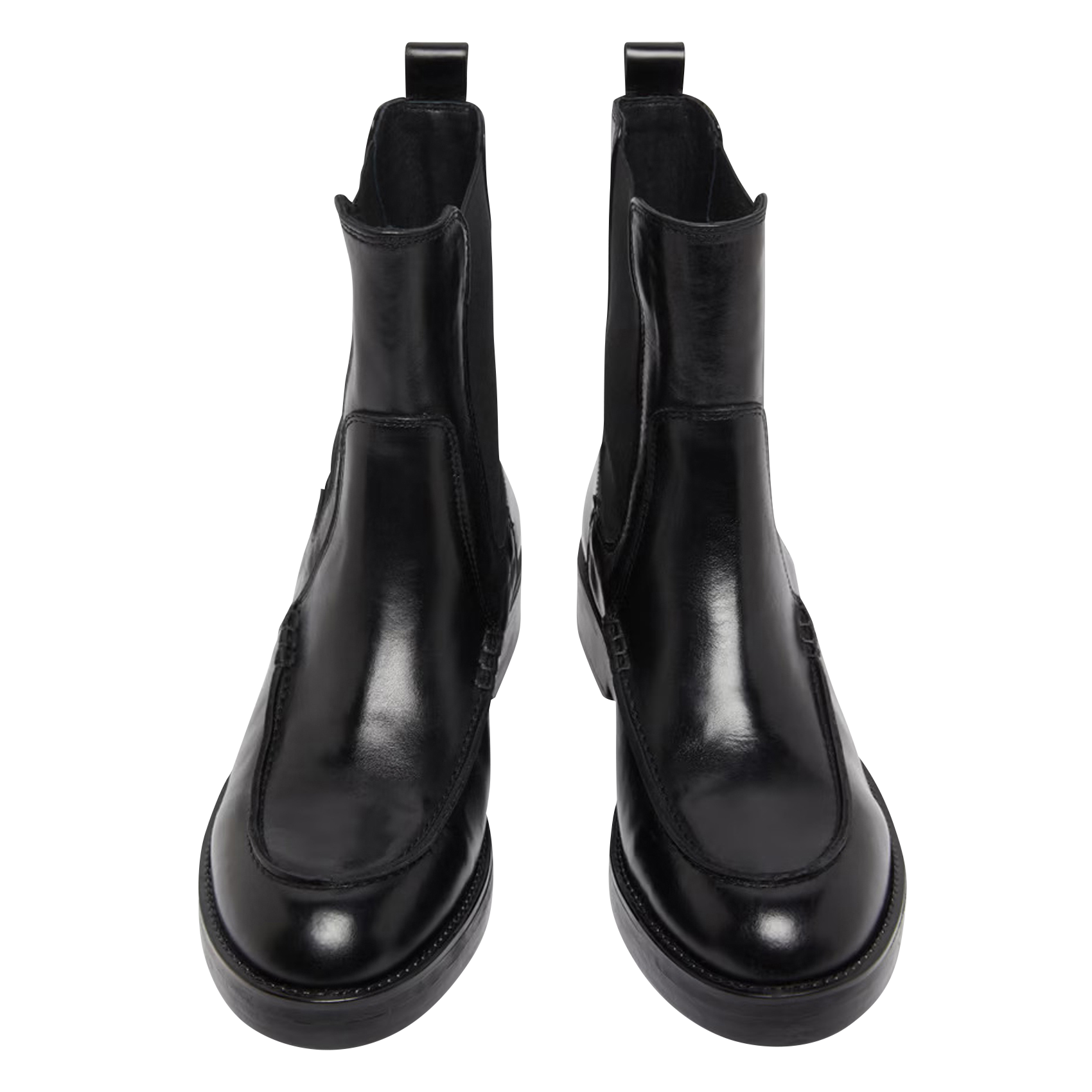 ALLAN - Boots en cuir | Noir