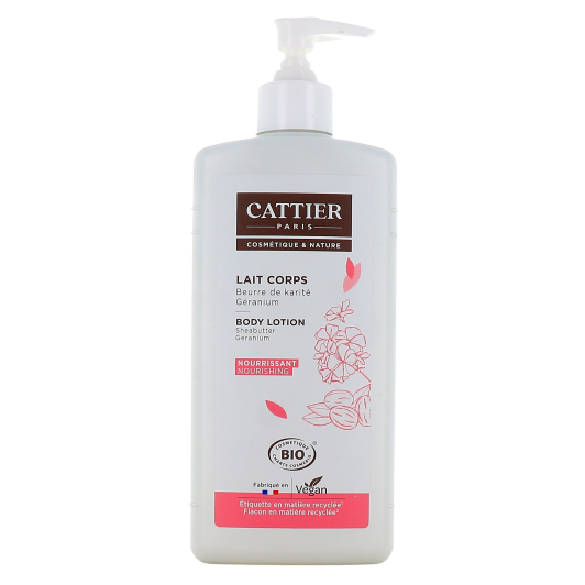 Lait corps nourrissant Bio Cattier