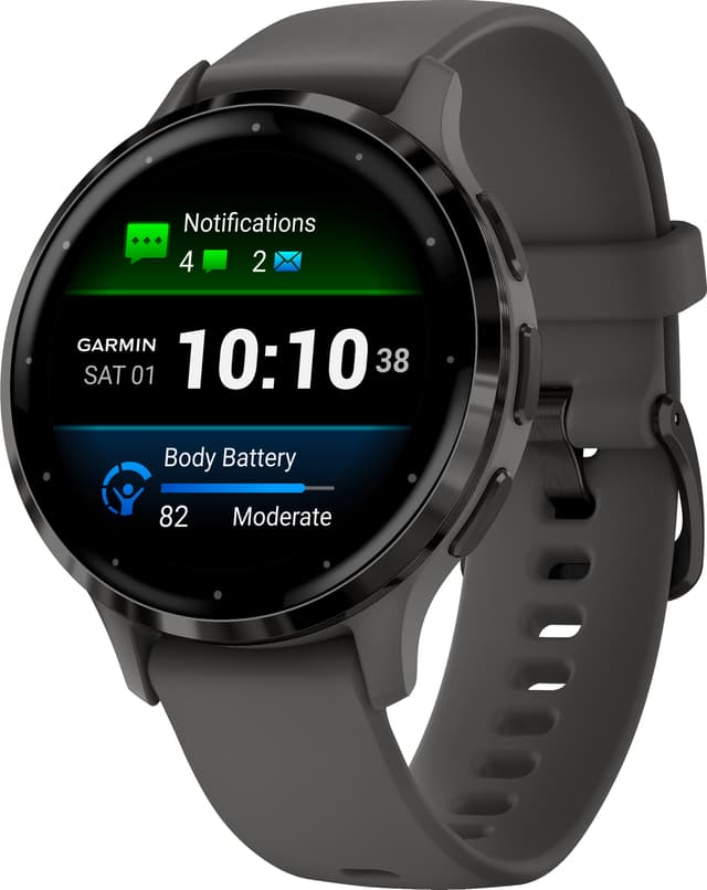 Garmin Venu 3S smartwatch (stengrå)
