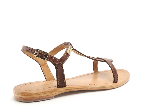 Les tropeziennes nu pieds plats femme hamess f marron