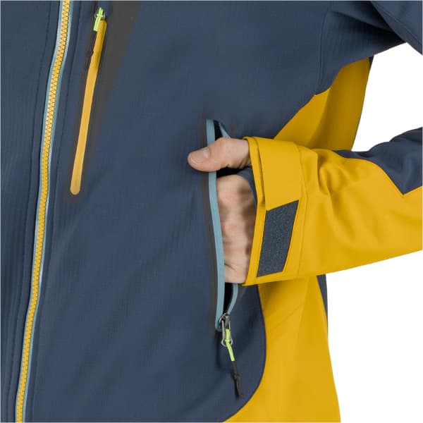 Veste ski de randonnée KARPOS MARMOLADA JACKET MIDNIGHT/GOLDEN