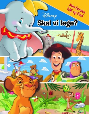 Disney - Skal Vi Lege? Min Første Kig Og Find - Bog