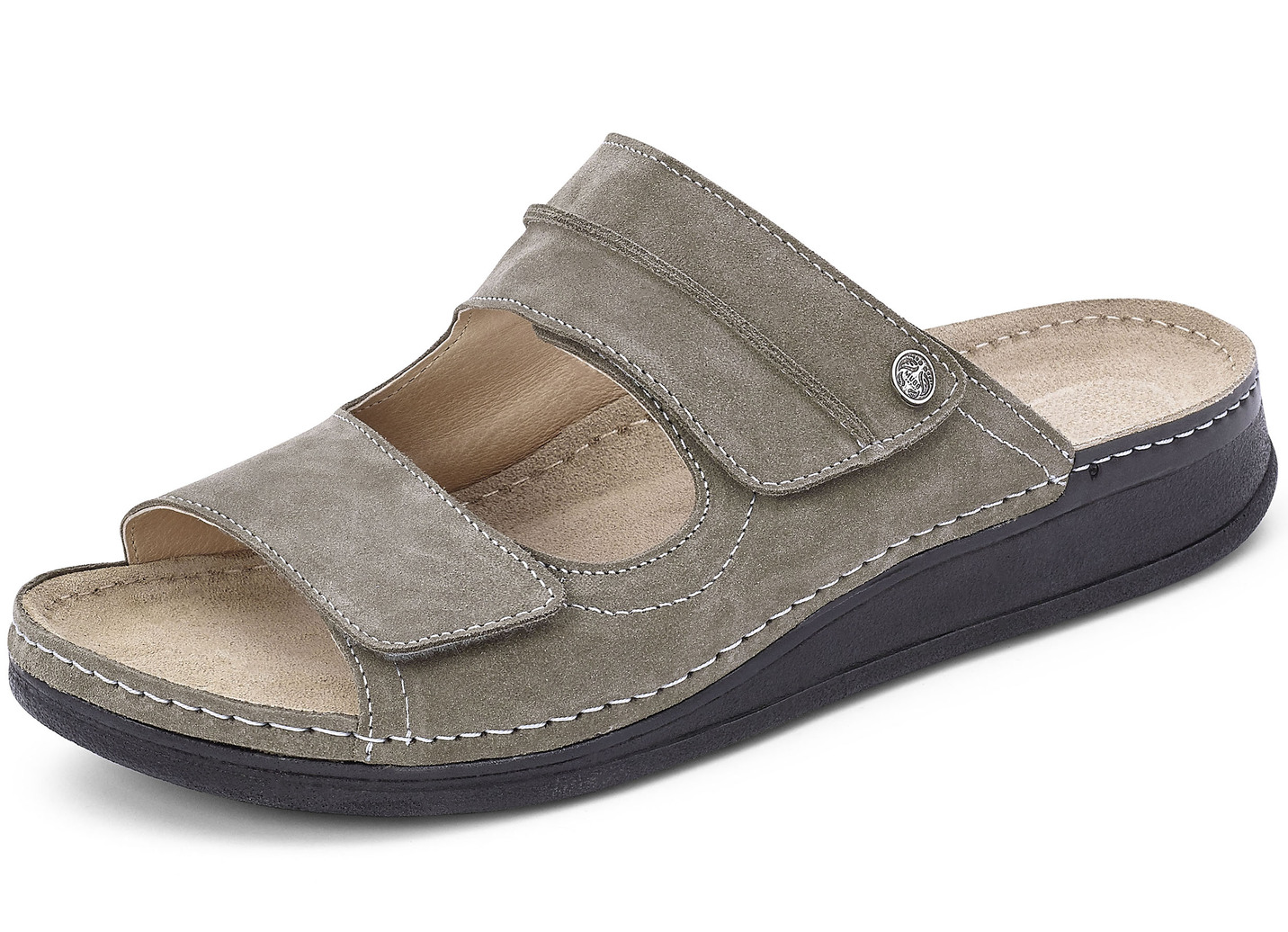 Mubb Pantolette mit flotter Biesenzier