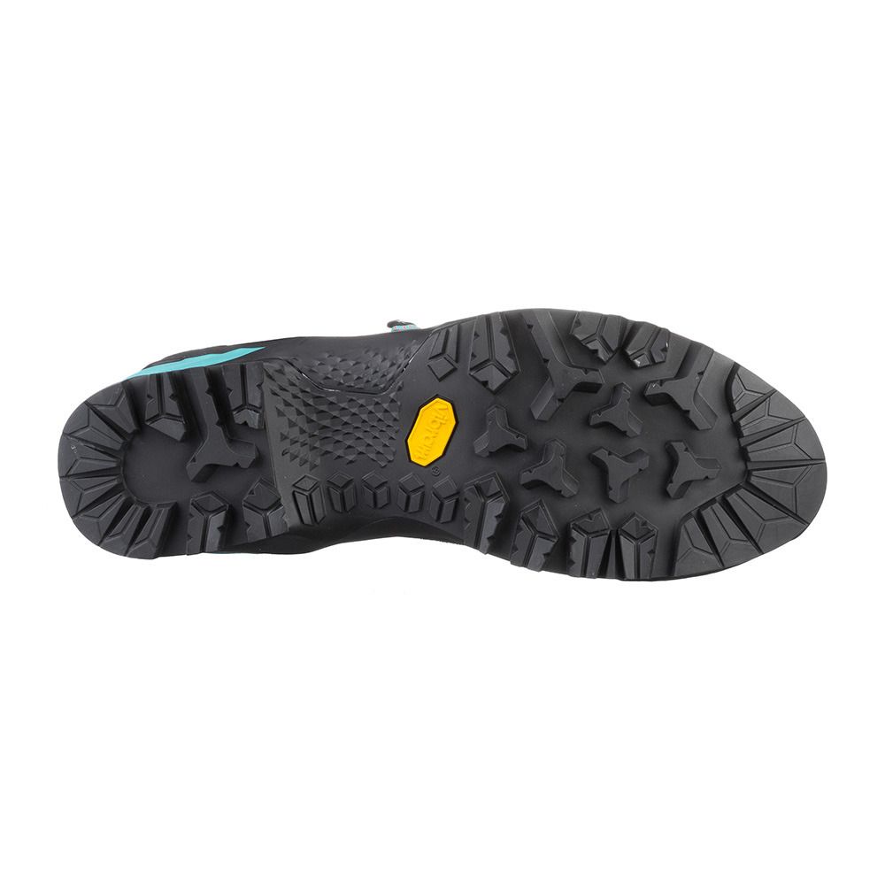 Salewa TRAINER MID GTX® - Chaussures approche Femme magnet/viridian green