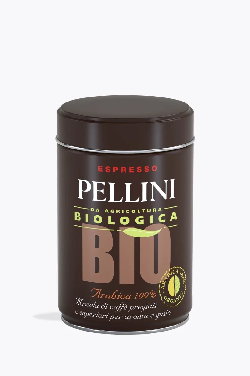Pellini Bio Kaffee 100% Arabica 250g gemahlen Dose
