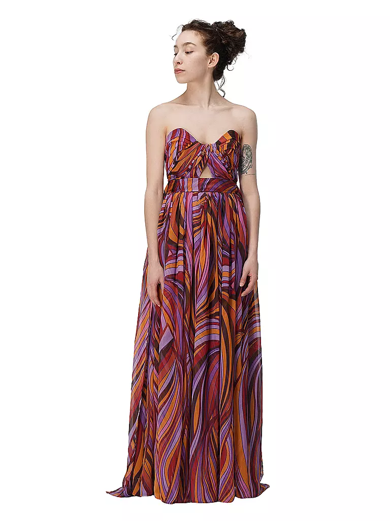 ANELIA PESCHEV Abendkleid bunt
