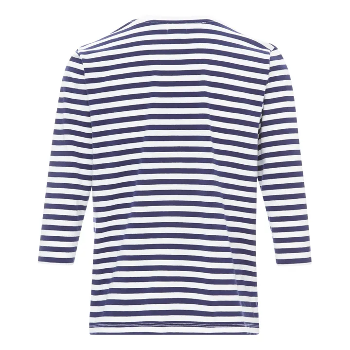 Tajinebanane T-Shirt d'allaitement Face à la mère | Bleu marine
