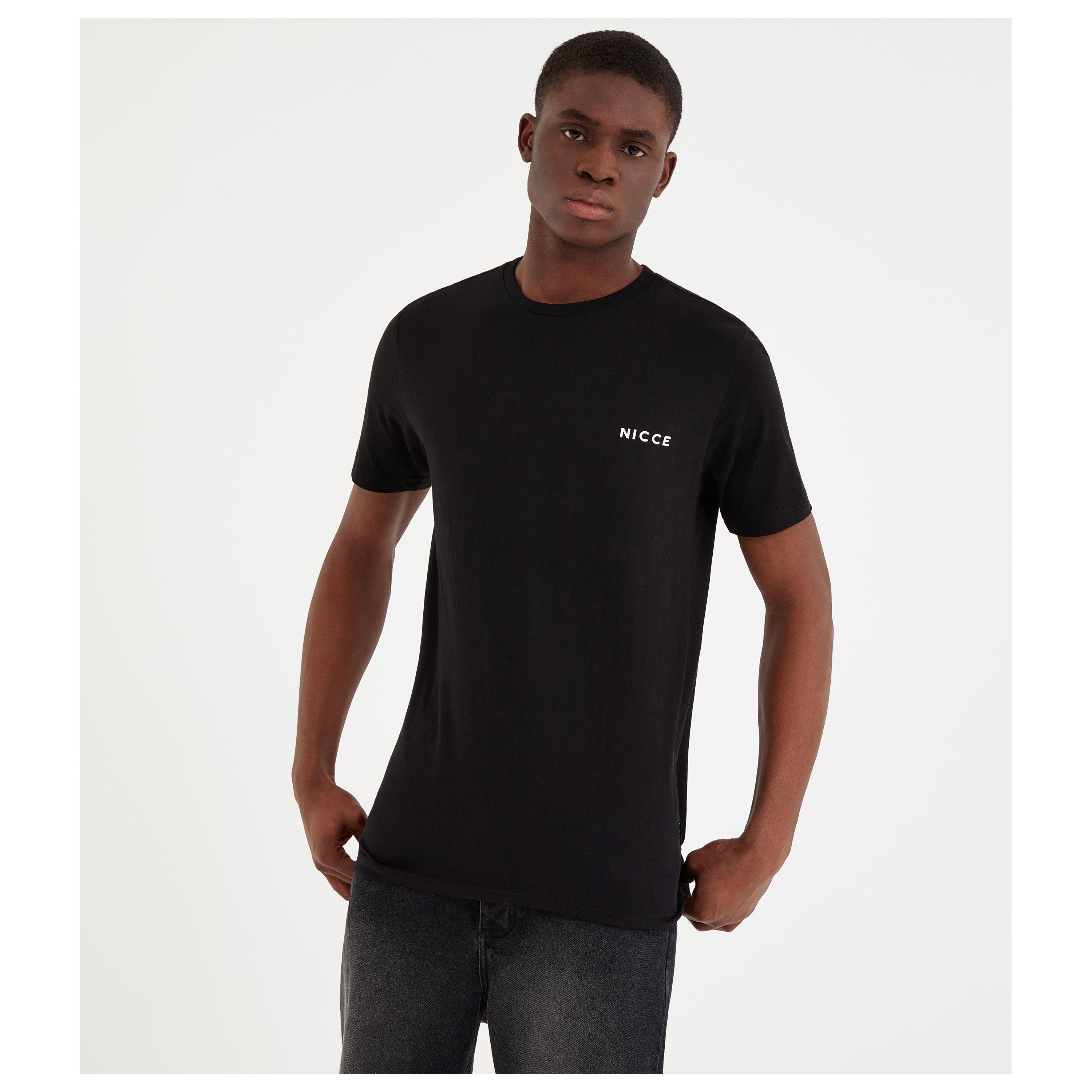 Nicce Nicce Chest Logo T Shirt Mens
