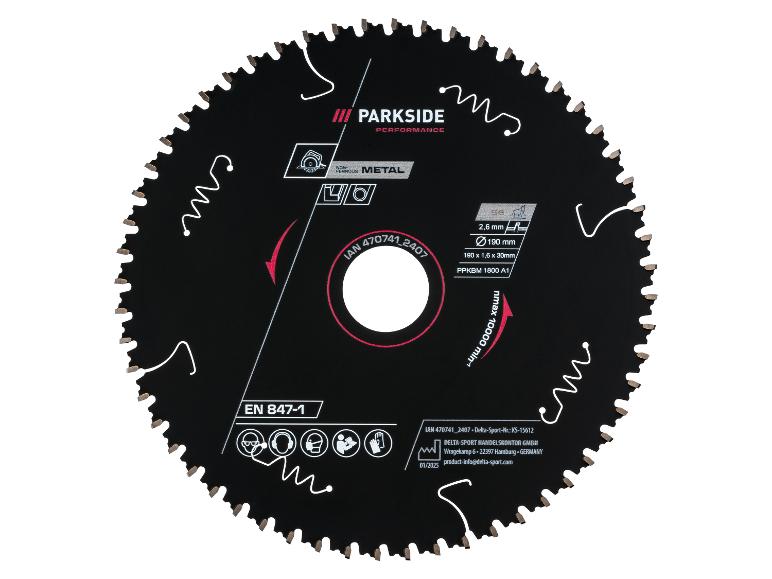 Hardmetalen cirkelzaagblad 190 mm