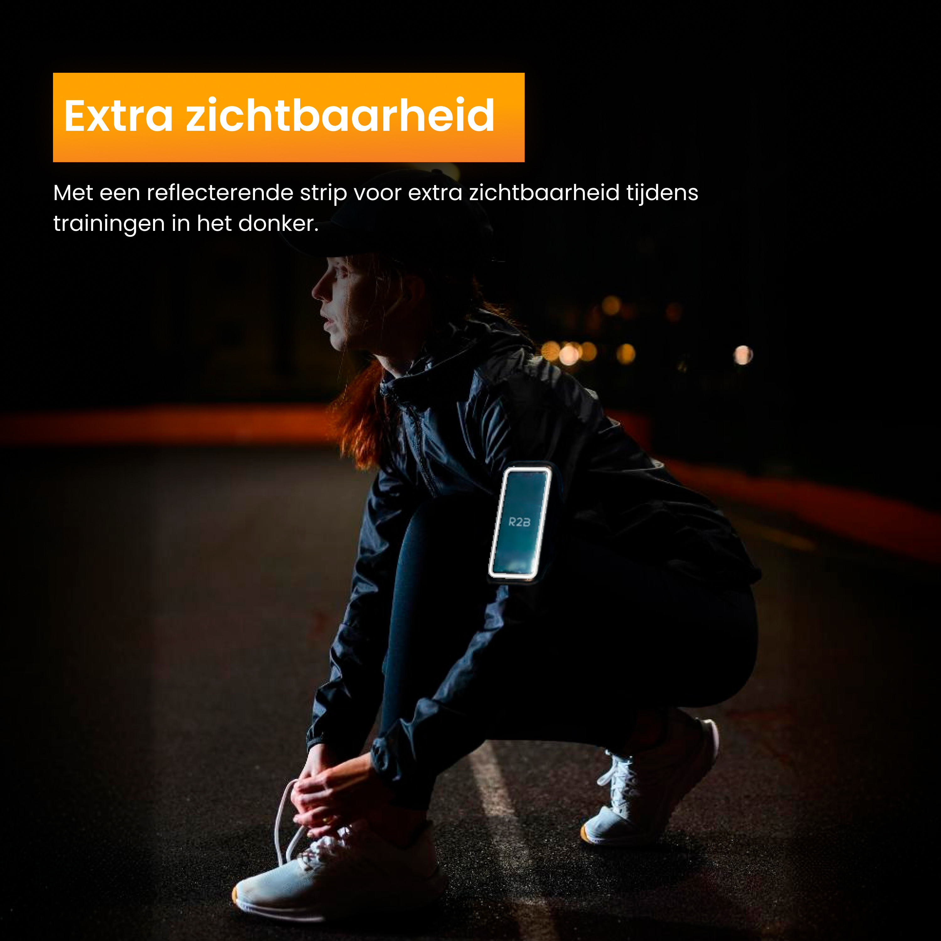 R2B Waterdichte Hardloop Telefoonhouder Sportarmband 6 inch
