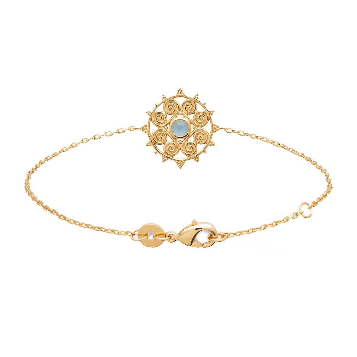 Bracelet Brillaxis medaillon fantaisie