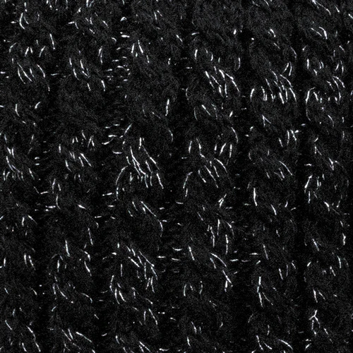 Royal Mojito Noir Lurex - Polaire noir