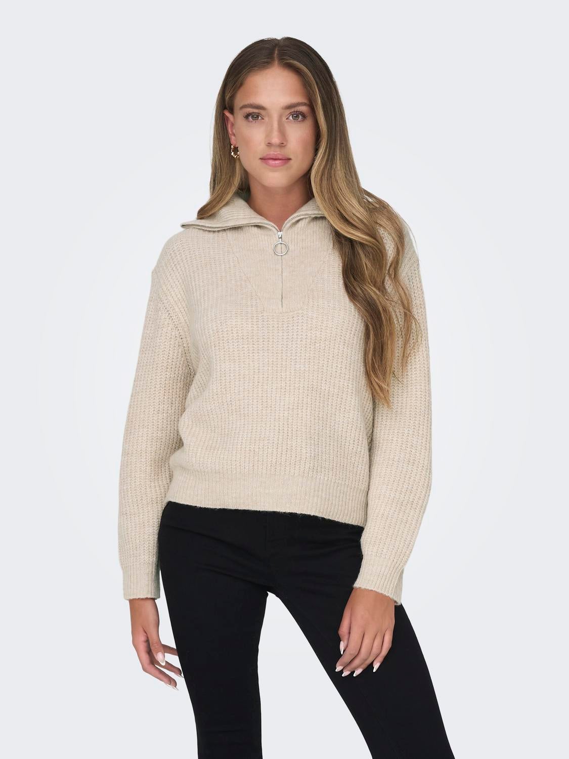 ONLBAKER Strickpullover Cloud Dancer