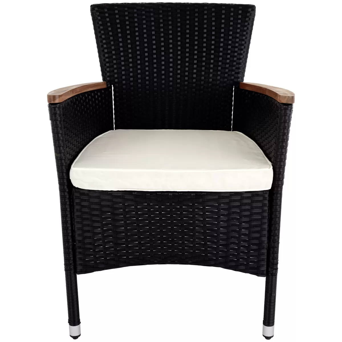 James Wood Gartengarnitur Moa 5-Teilig schwarz,braun,beige