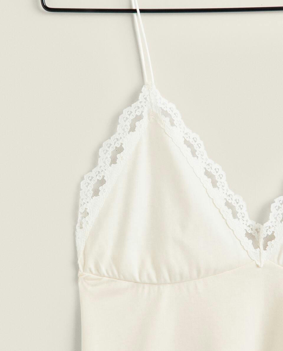BLUSA CAMISOLA DE ALGODÃO