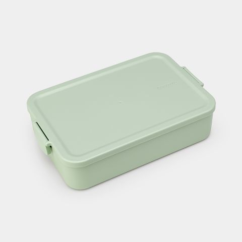 Make & Take Lunchbox, large, kunststof - Jade Green