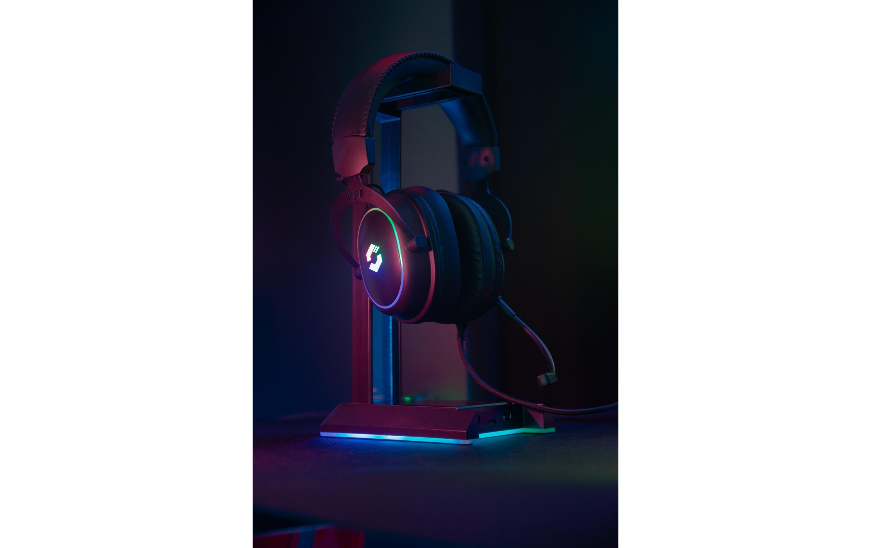 Headset Conux Gaming RGB, SchwarzStereo Gaming Headset, wired
