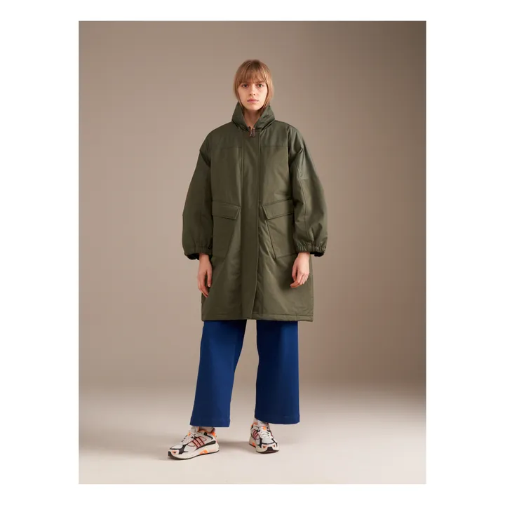 Bellerose Parka Havane - Collection Femme | Vert kaki