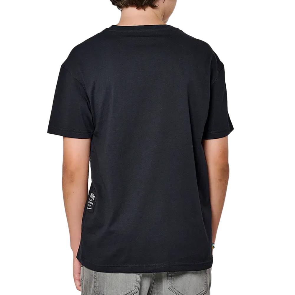 Kaporal T-shirt Noir Garçon Kaporal MUKEB