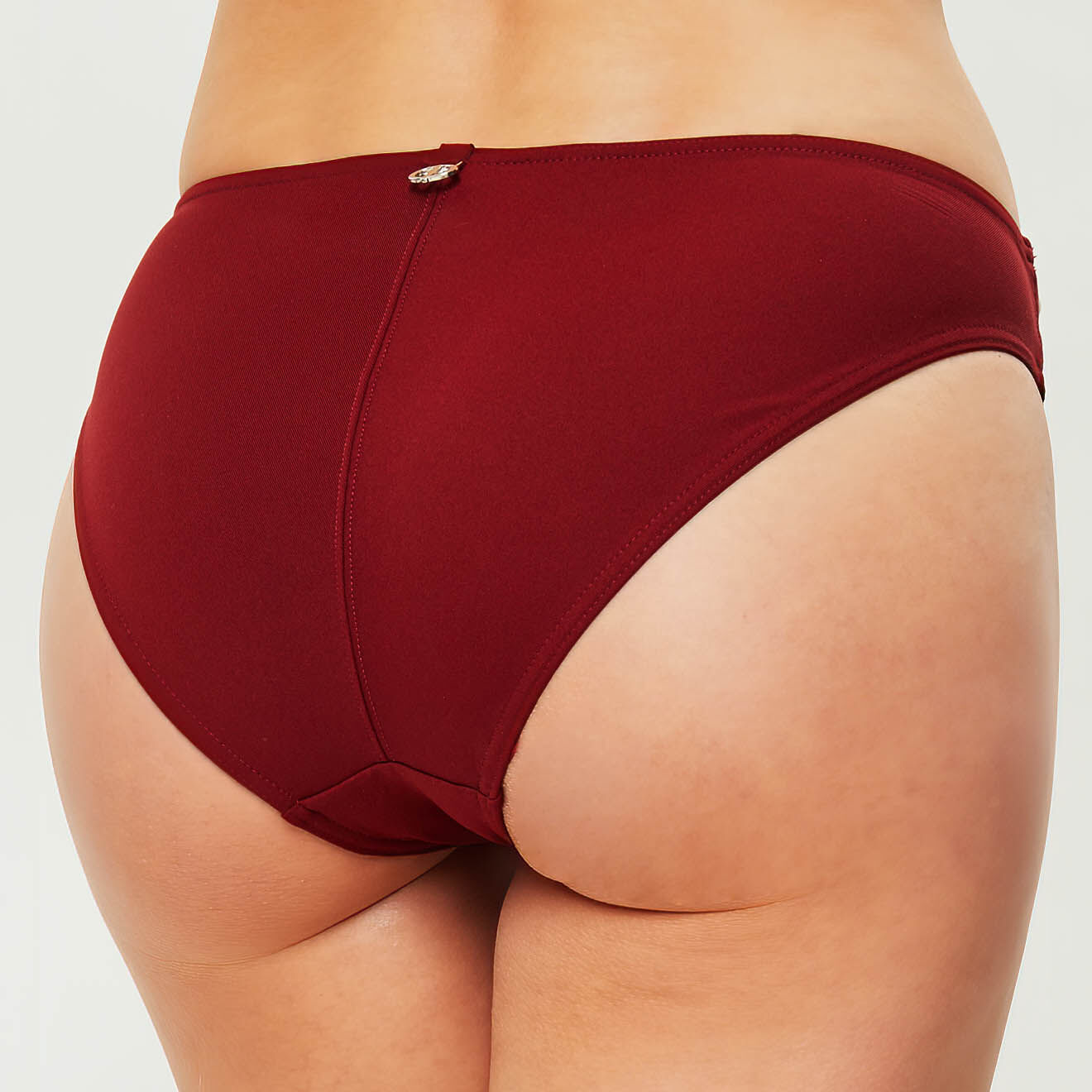 Iodus Bas de maillot Usoa rouge bordeaux