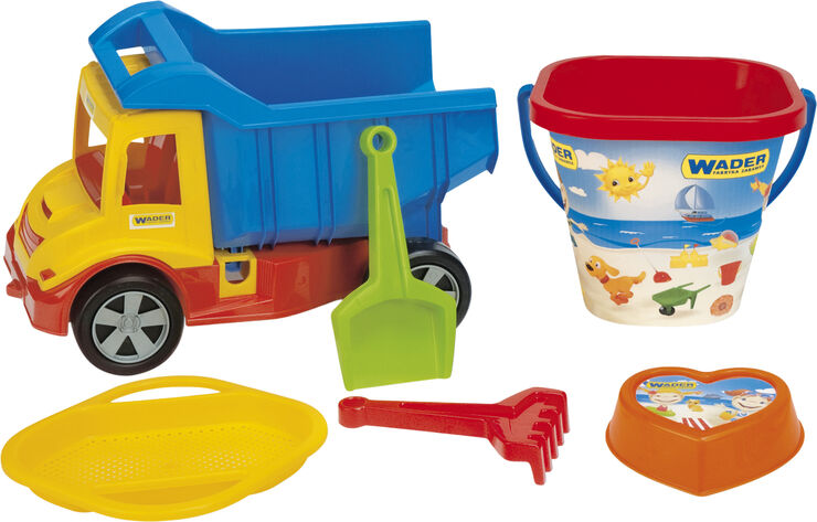 Legetøj SANDSÆT I TIPTRUCK 40cm