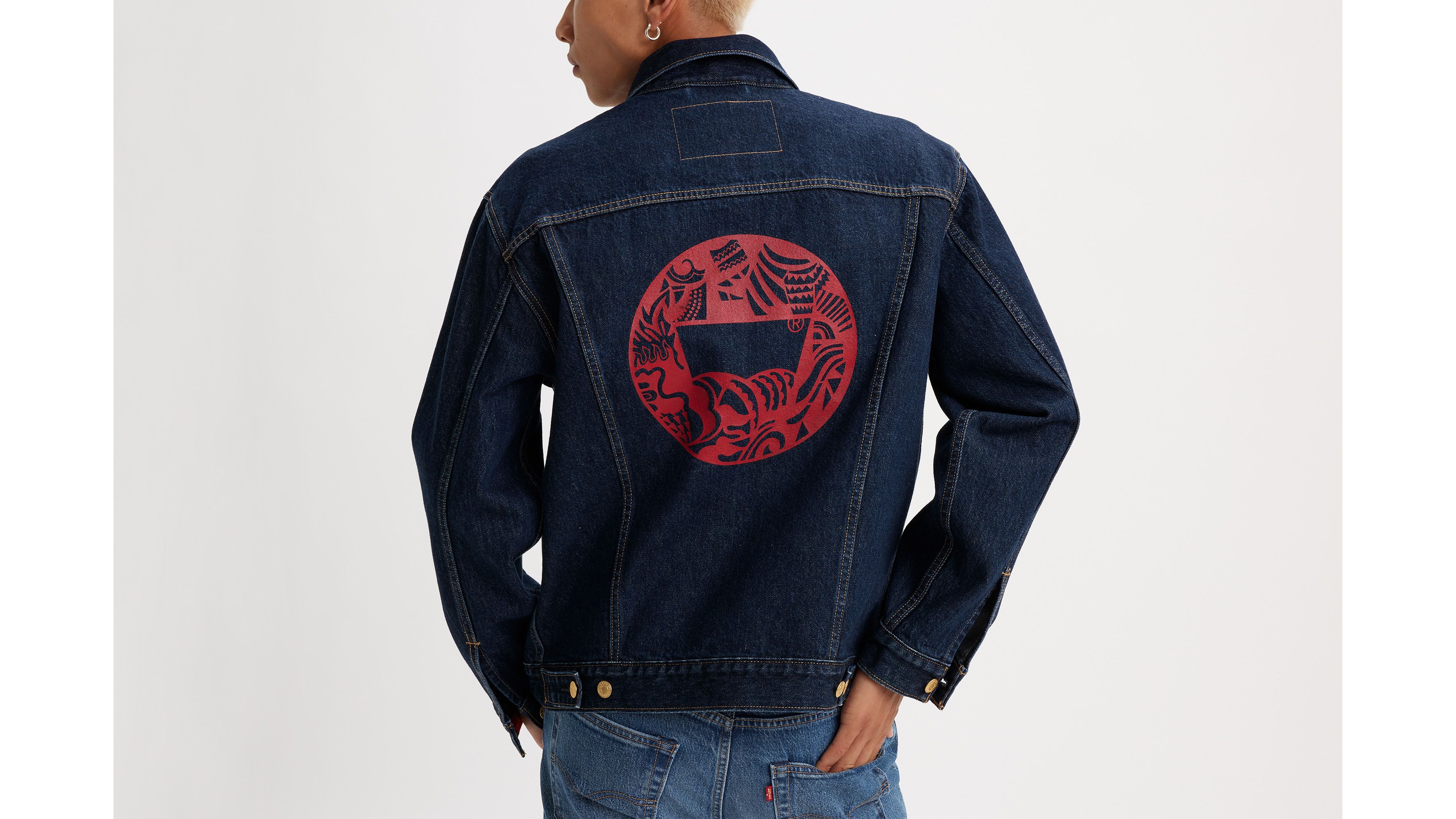 Veste Trucker Levi's® Lunar New Year - Cny New Depths - Bleu