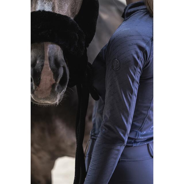 Trainingsshirt Equithème Sabine Blauw-grijs