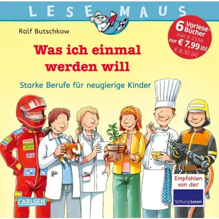 Carlsen Verlag LESEMAUS Sonderbände: Lesemaus Sammelband: Was ich einmal werden will