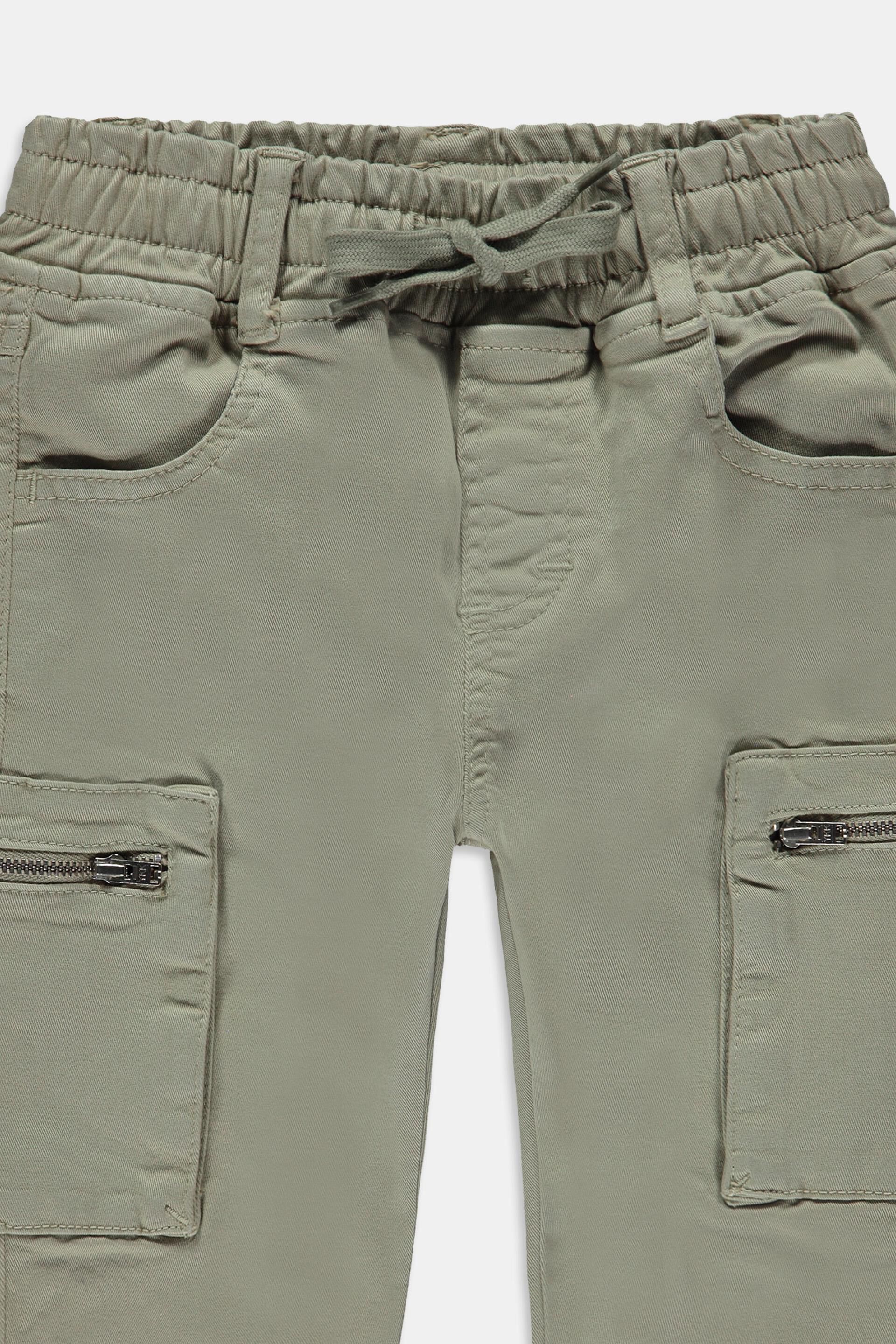 Pants woven