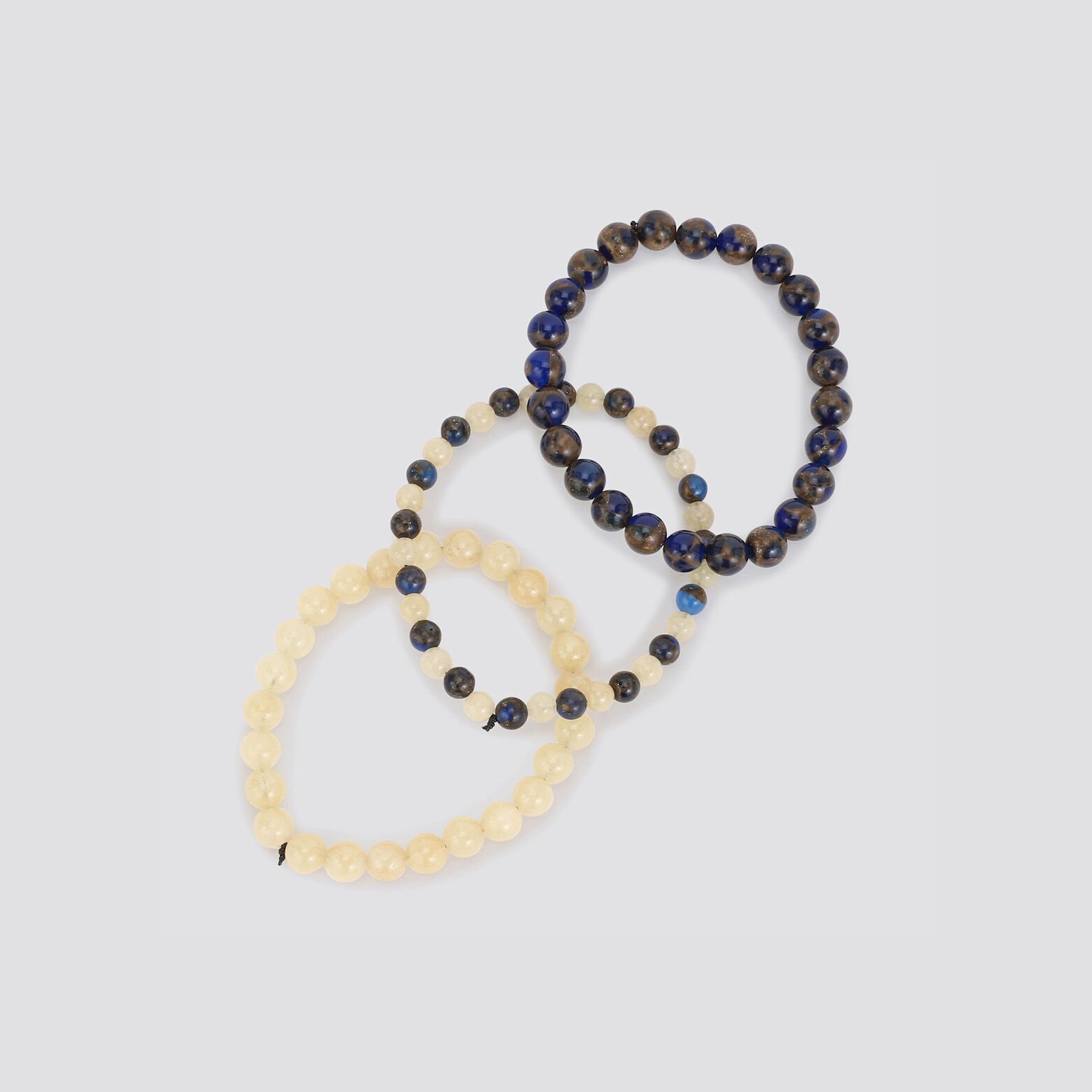 Bracelet perles Multicolore