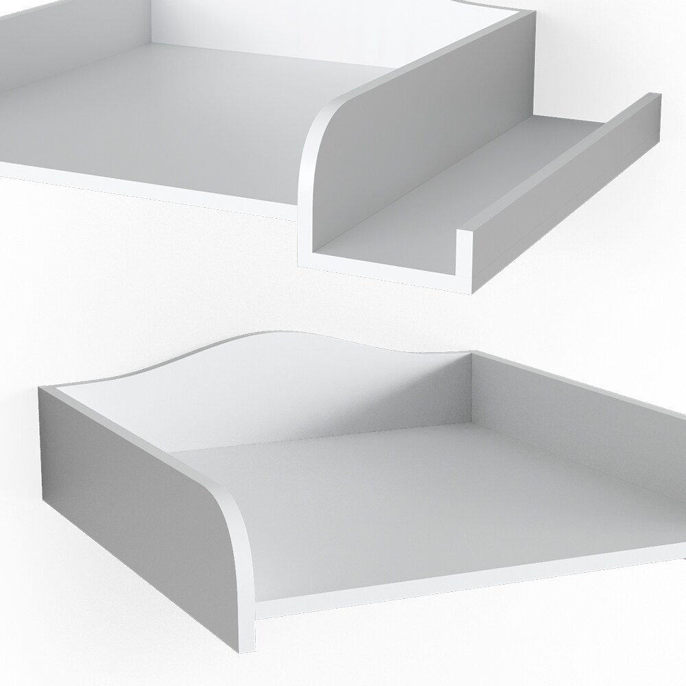 Vicco Wickelaufsatz Wickelauflage mit Ablage Wickeltischaufsatz Waschmaschine