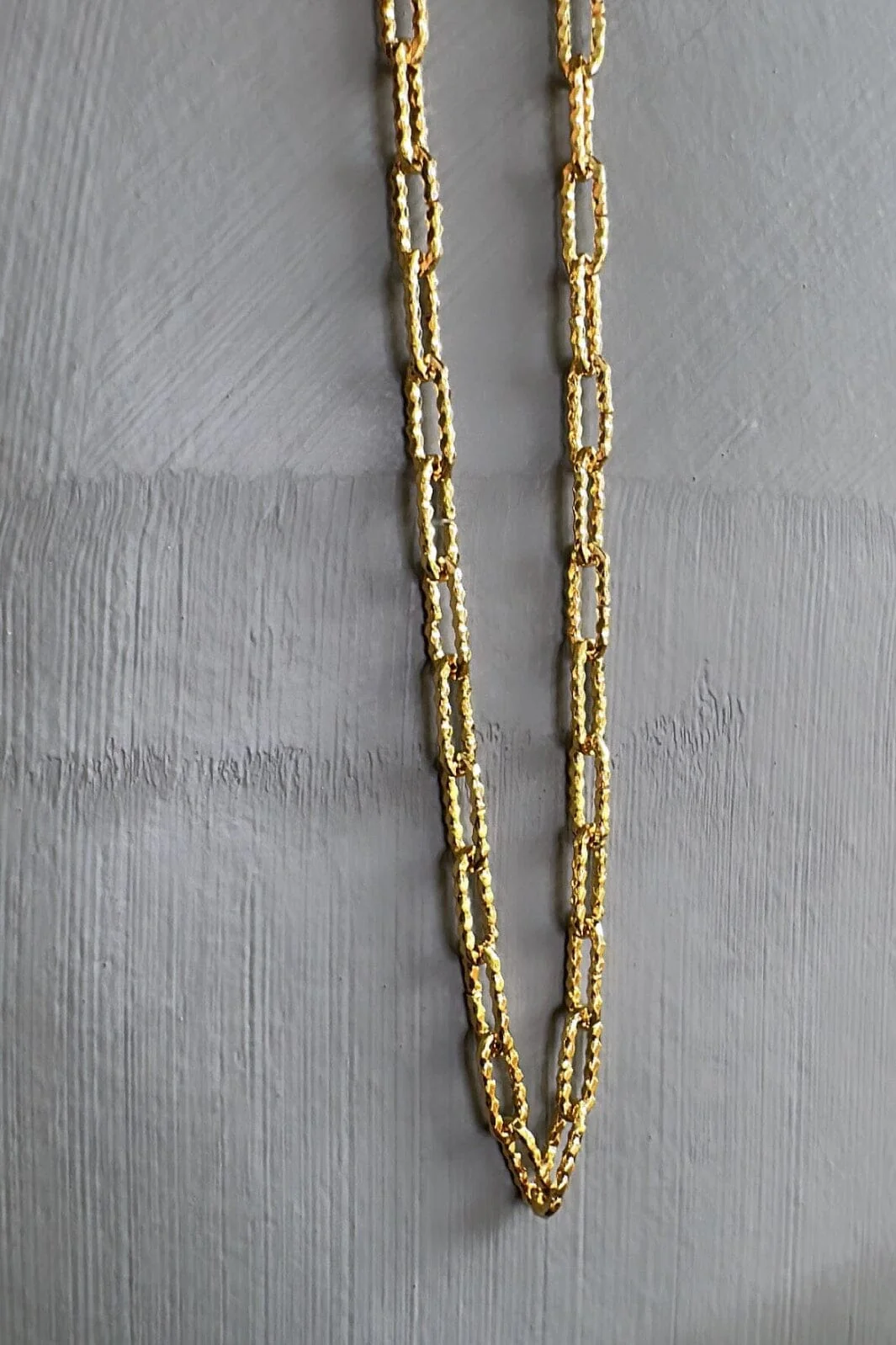 Mellow Moon Link Rustic Necklace