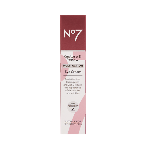 No7 Restore & Renew Multi Action Øjencreme, 15 ml