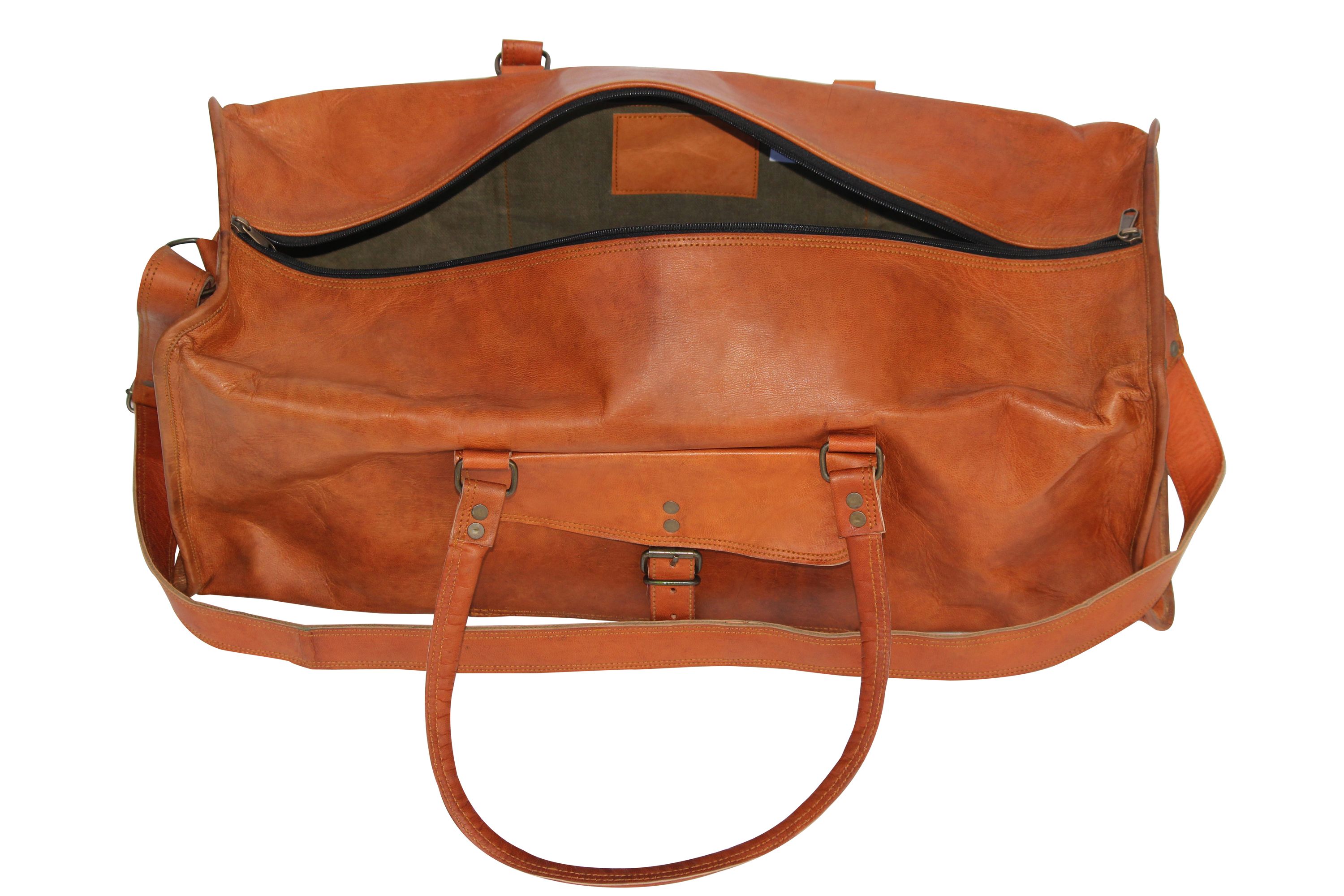 Leder Reisetasche OSCAR
