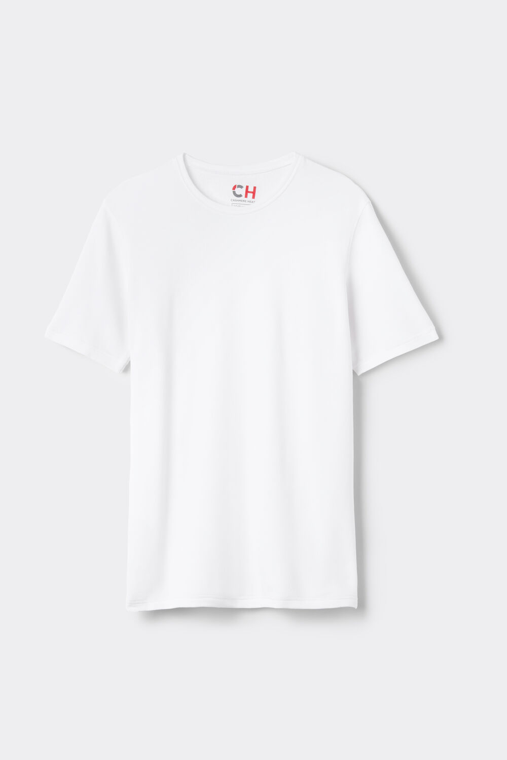 Blusa de manga curta em modal e cashmere