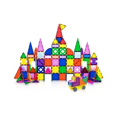 PicassoTiles Magnetisk Byggesett 152 Deler
